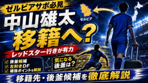 【FC町田ゼルビア】中山雄太がレッドスター移籍へ!後釜は誰?ウーワイアン、イ・ギヒョクら補強候補を徹底解説 【FC町田ゼルビア】中山雄太がレッドスター移籍へ!後釜は誰?ウーワイアン、イ・ギヒョクら補強候補を徹底解説