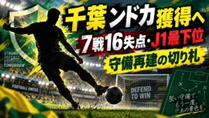 【移籍情報】ジェフ千葉、神戸DFンドカ・ボニフェイスを獲得へ|16失点・最下位からの守備再建へ 【移籍情報】ジェフ千葉、神戸DFンドカ・ボニフェイスを獲得へ|16失点・最下位からの守備再建へ
