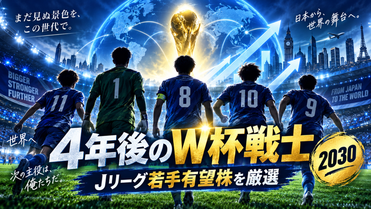 【2030年W杯日本代表候補】4年後のサムライブルーへ!Jリーグで追うべき16~22歳の若手23人|次の海外移籍候補も徹底紹介 【2030年W杯日本代表候補】4年後のサムライブルーへ!Jリーグで追うべき16~22歳の若手23人|次の海外移籍候補も徹底紹介