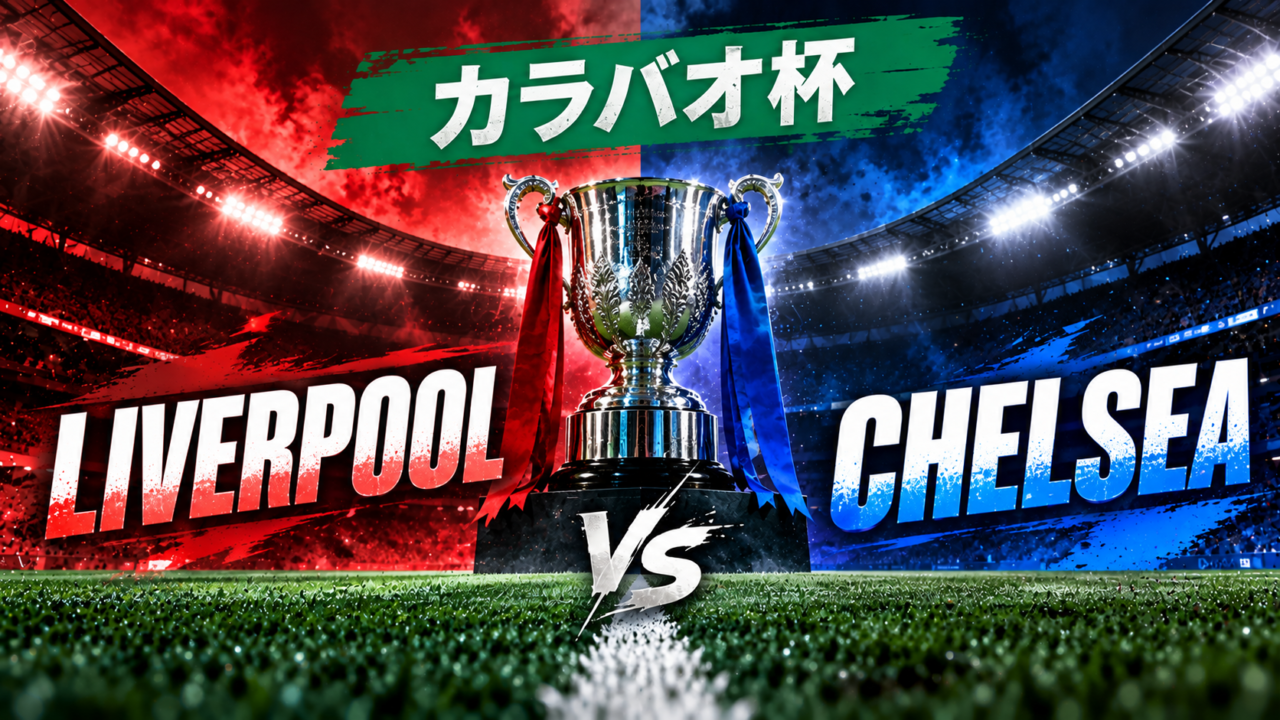 【カラバオ杯】リヴァプールvsチェルシー徹底分析｜PK戦6-5の激闘！ママルダシュヴィリが神セーブ、名門対決を制したリヴァプールがベスト8進出！