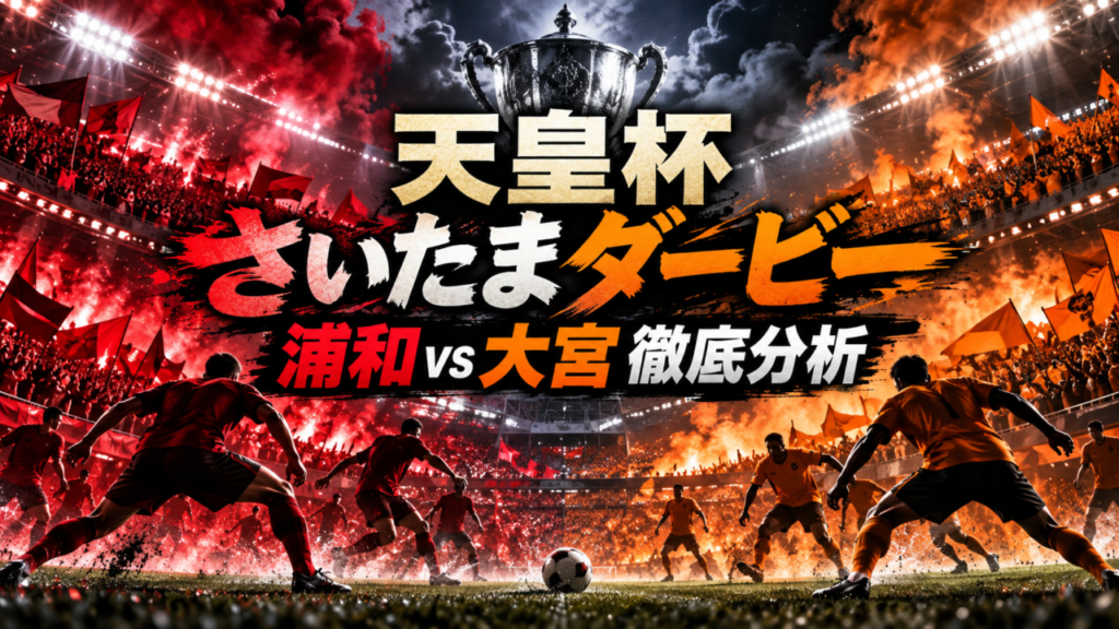 【天皇杯】9年ぶりのさいたまダービー!浦和レッズvsRB大宮アルディージャを徹底分析 【天皇杯】9年ぶりのさいたまダービー!浦和レッズvsRB大宮アルディージャを徹底分析