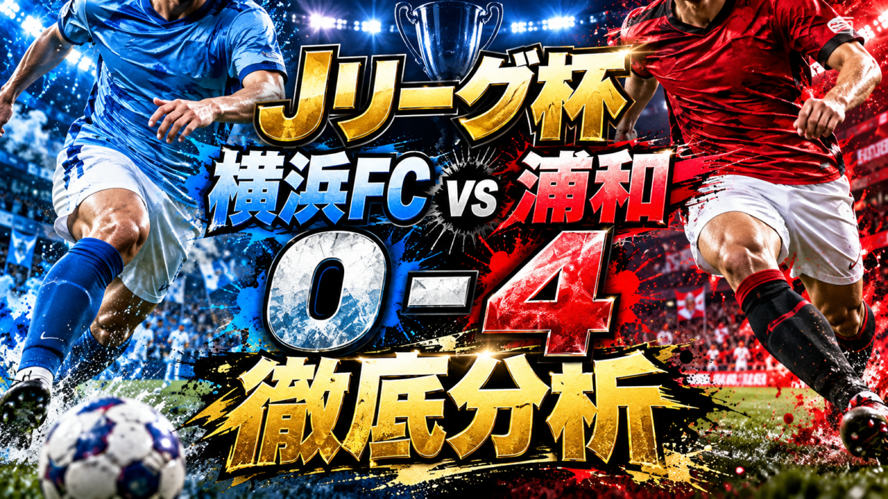 【ルヴァンカップ3回戦】横浜FCvs浦和レッズ徹底分析|浦和が4発完勝!肥田野蓮治・笹修大・小森飛絢が前半で3得点!若手躍動で4回戦進出! 【ルヴァンカップ3回戦】横浜FCvs浦和レッズ徹底分析|浦和が4発完勝!肥田野蓮治・笹修大・小森飛絢が前半で3得点!若手躍動で4回戦進出!