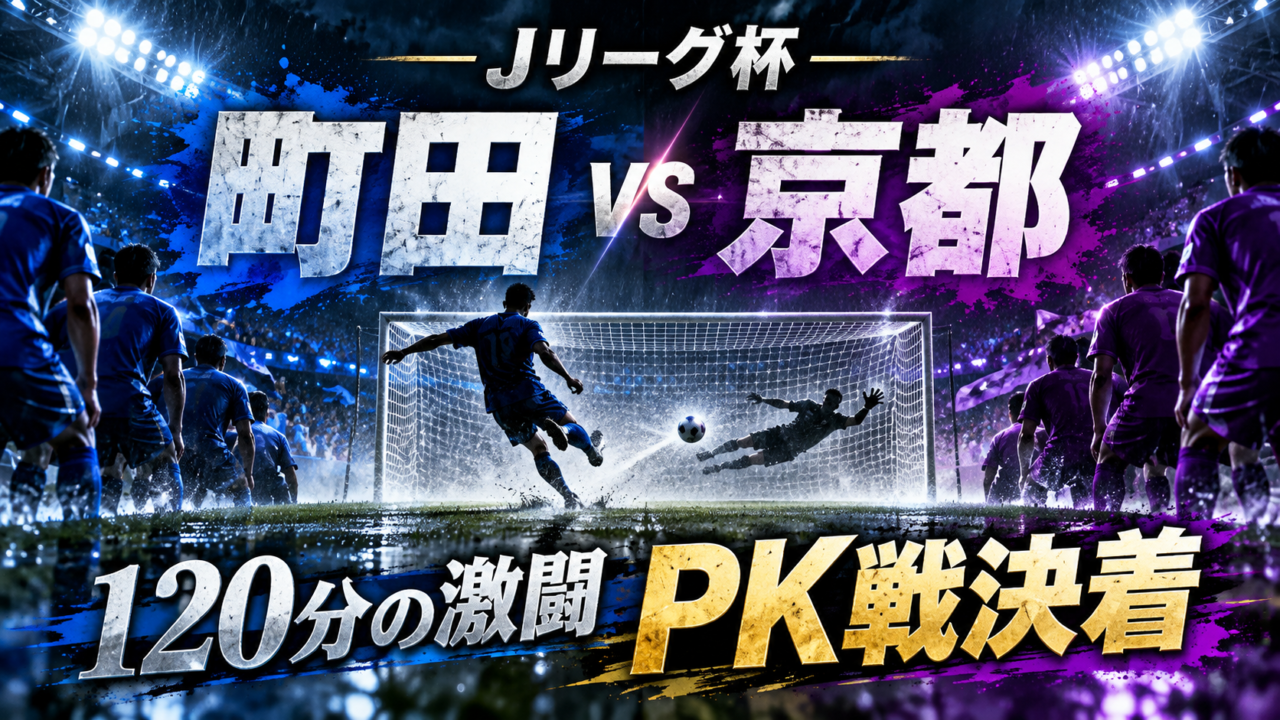 FC町田ゼルビア、京都サンガF.C.との死闘をPK戦で制す
